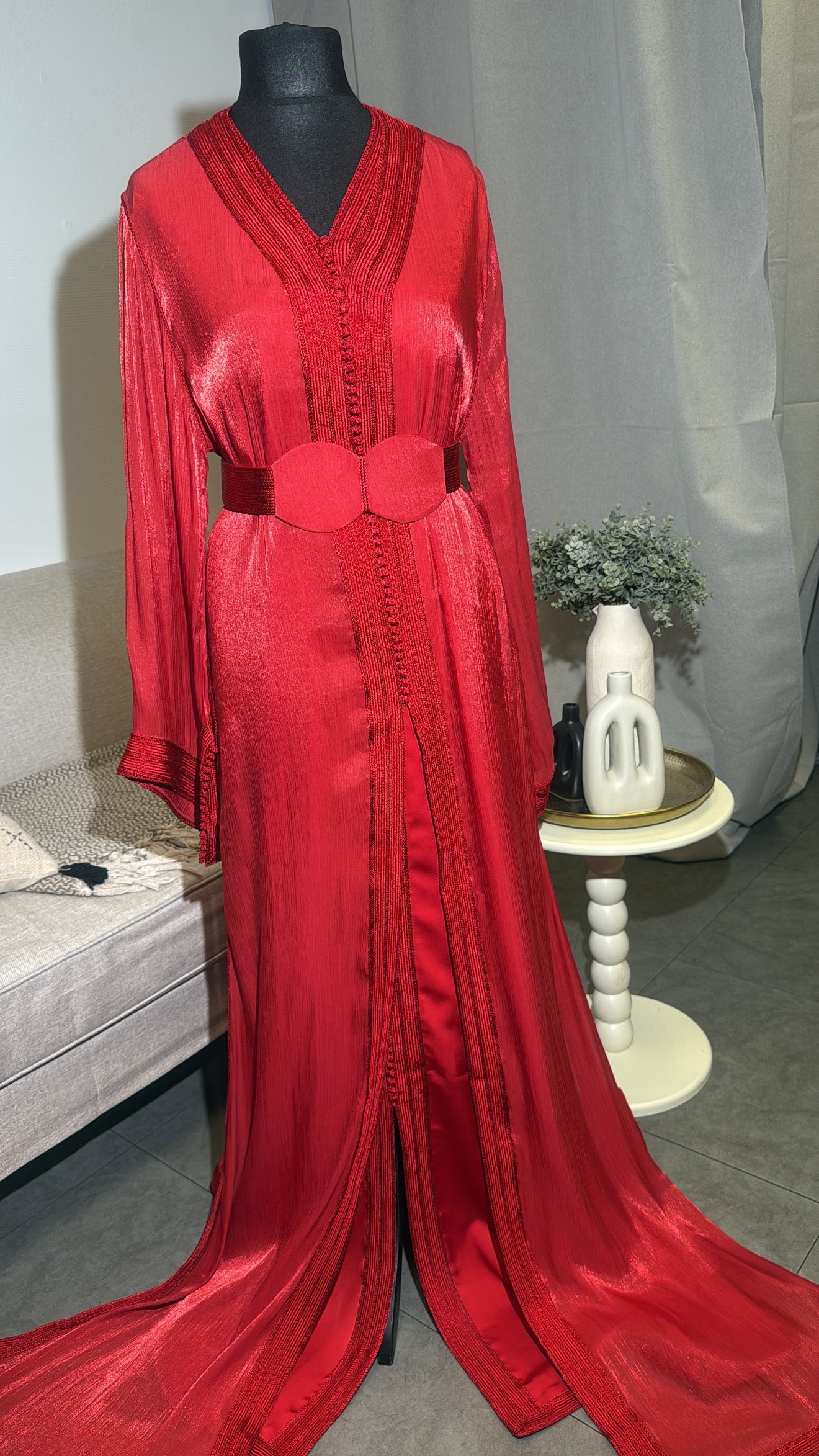 Tekchita Organza Rouge