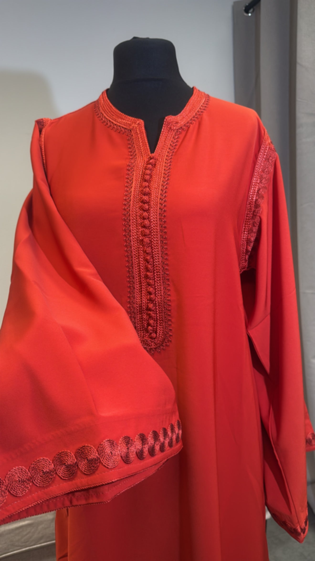 Gandoura Dania orange