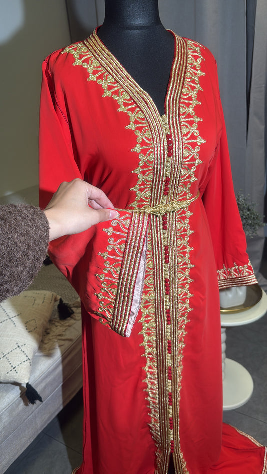 Caftan Sherazade Rouge