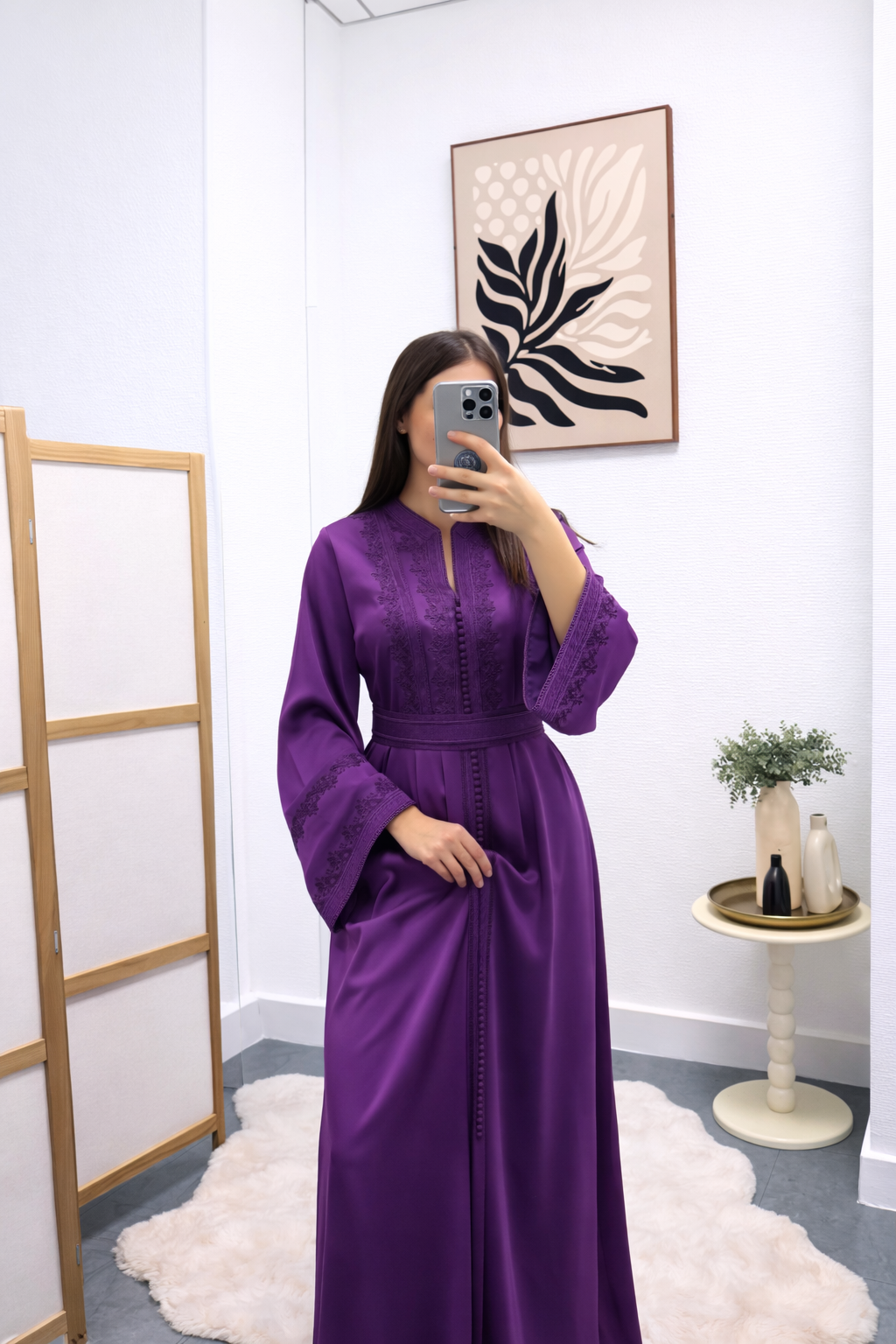 Caftan Raja Violet