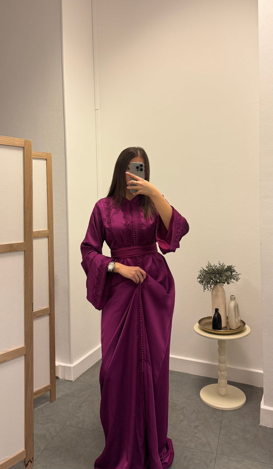 Caftan Raja Fuchsia