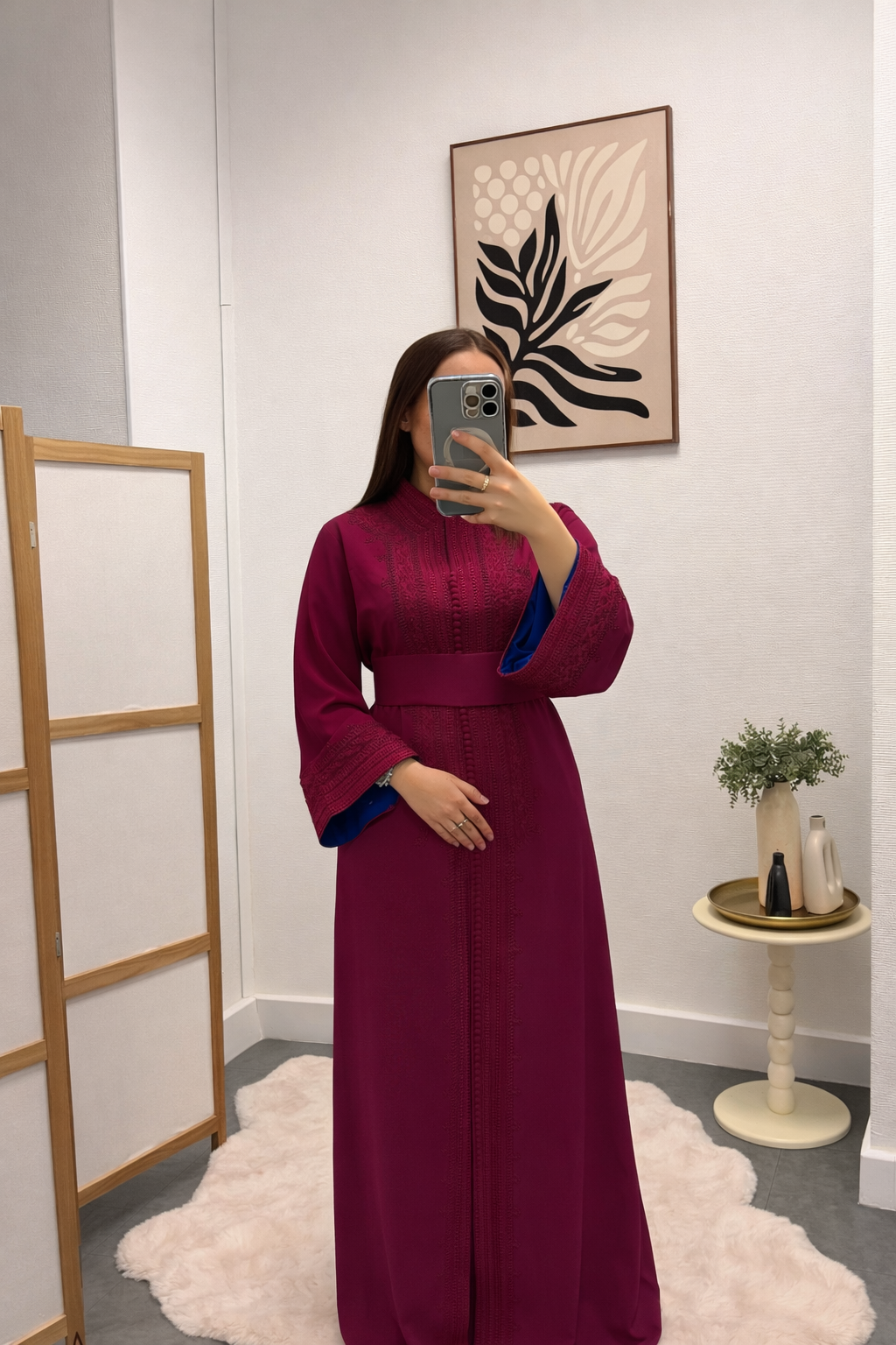 Caftan Amina Fuchsia