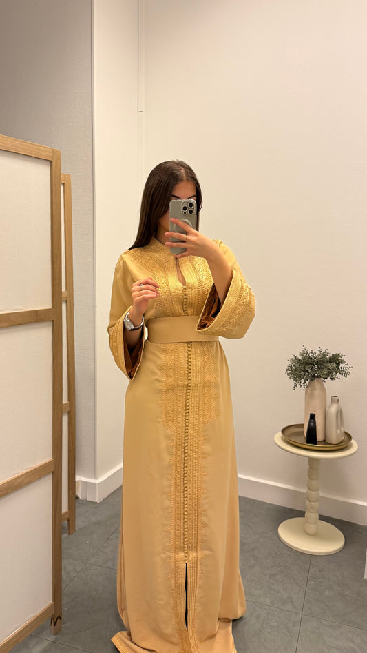 Caftan Amina Jaune