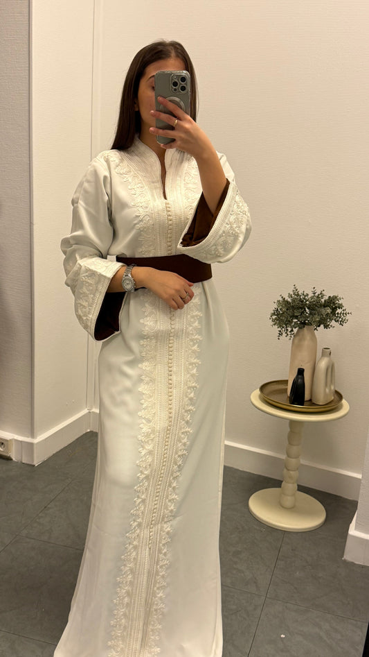 Caftan Lina Blanc
