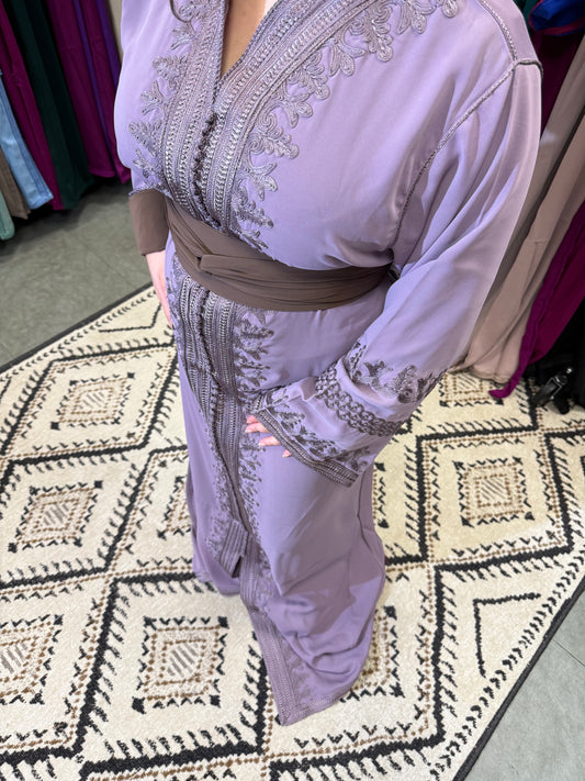 CAFTAN LINA MAUVE