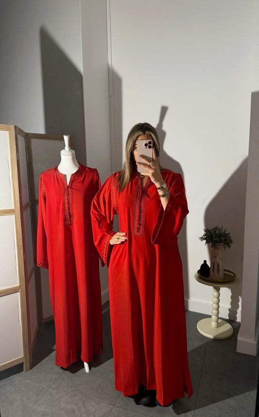 Gandoura Dania orange