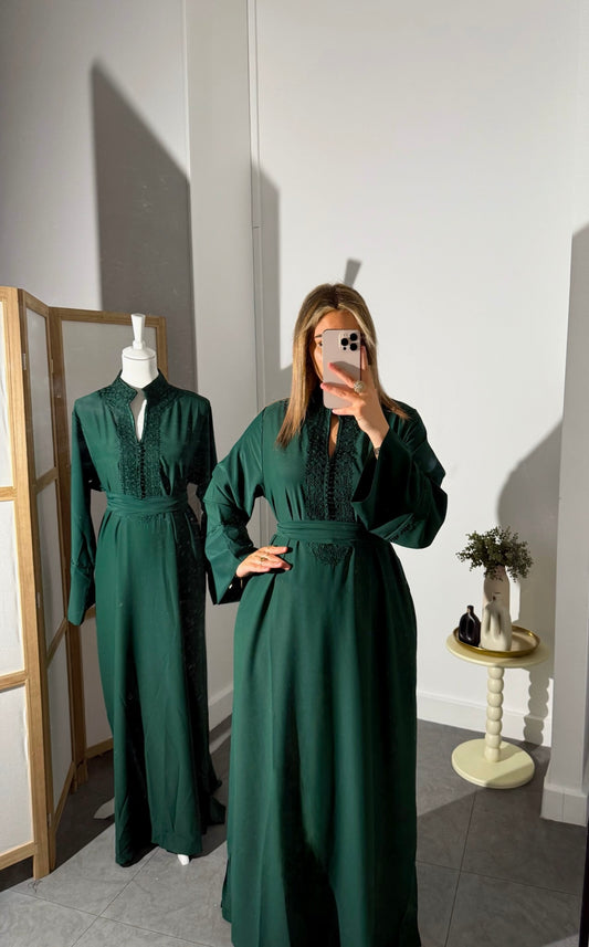Caftan Amel Vert